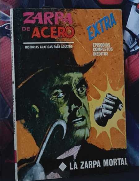 CASI EXCELENTE ESTADO ZARPA DE ACERO 7 LA ZARPA MORTAL TACO EDICIONES VERTICE