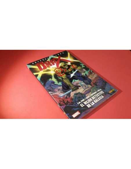 CASI EXCELENTE DRAX 1 EL MEJOR DETECTIVE DE LA GALAXIA TAPA BLANDA PANINI