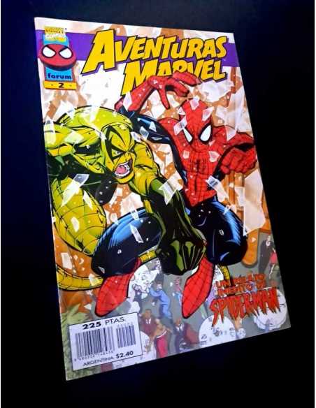 EXCELENTE ESTADO AVENTURAS MARVEL 2 FORUM COMICS GRAPA