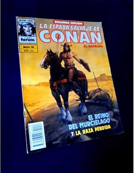 CASI EXCELENTE ESTADO LA ESPADA SALVAJE DE CONAN 16 FORUM COMICS GRAPA