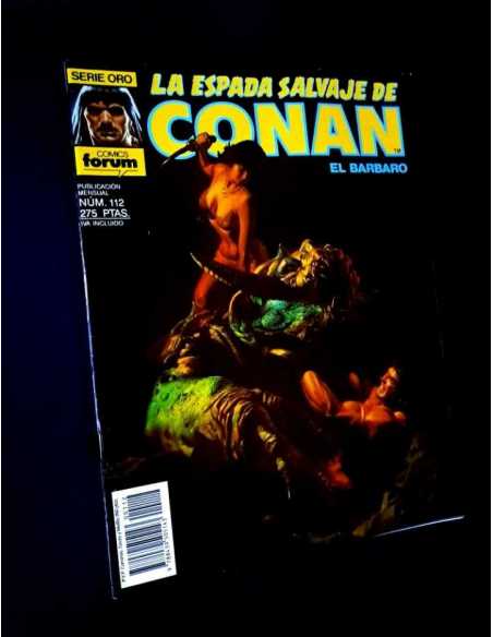 MUY BUEN ESTADO LA ESPADA SALVAJE DE CONAN 112 SERIE ORO FORUM COMICS GRAPA