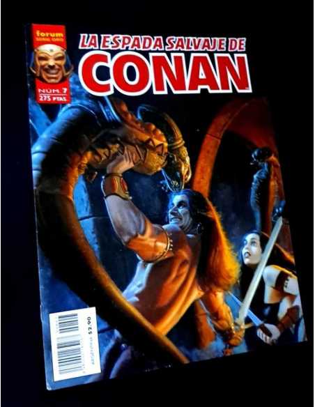 MUY BUEN ESTADO LA ESPADA SALVAJE DE CONAN 7 SERIE ORO FORUM COMICS GRAPA