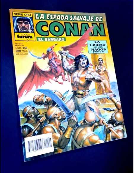 MUY BUEN ESTADO LA ESPADA SALVAJE DE CONAN 140 SERIE ORO FORUM COMICS GRAPA