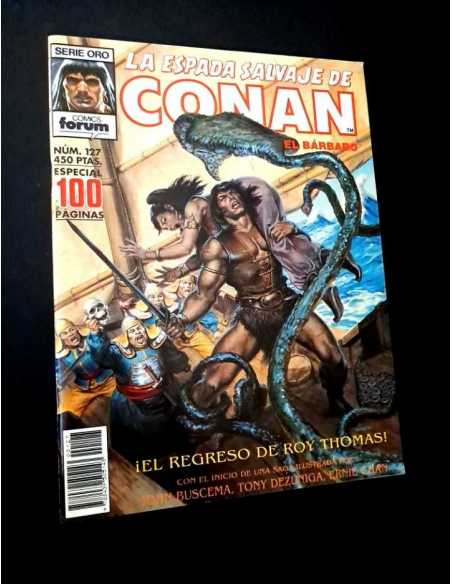 MUY BUEN ESTADO LA ESPADA SALVAJE DE CONAN 127 SERIE ORO FORUM COMICS GRAPA