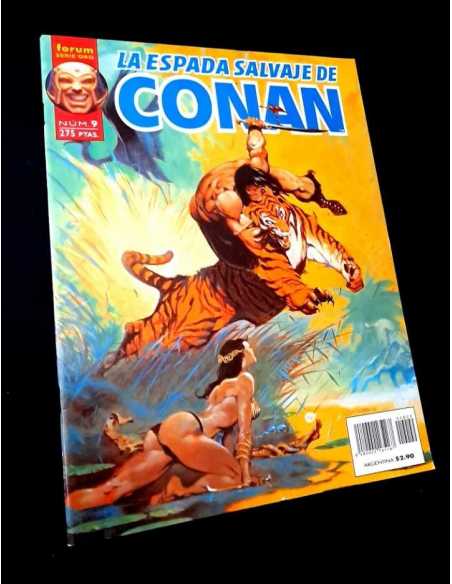 MUY BUEN ESTADO LA ESPADA SALVAJE DE CONAN 9 SERIE ORO FORUM COMICS GRAPA