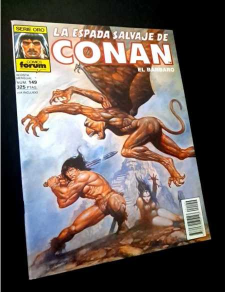 EXCELENTE ESTADO LA ESPADA SALVAJE DE CONAN 149 SERIE ORO FORUM COMICS GRAPA
