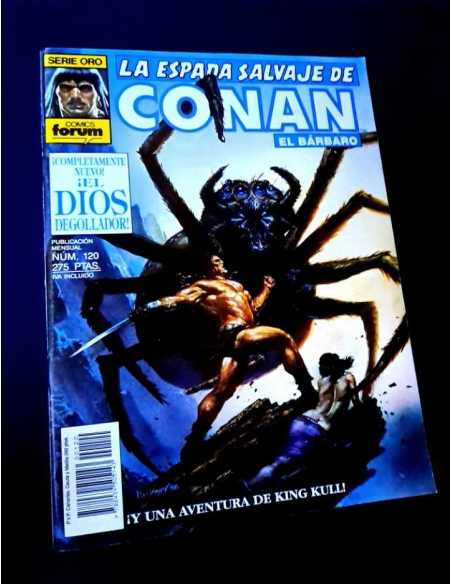 EXCELENTE ESTADO LA ESPADA SALVAJE DE CONAN 120 SERIE ORO FORUM COMICS GRAPA