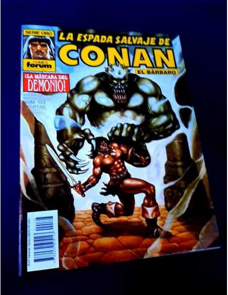 EXCELENTE ESTADO LA ESPADA SALVAJE DE CONAN 123 SERIE ORO FORUM COMICS GRAPA