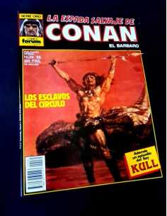 EXCELENTE ESTADO LA ESPADA SALVAJE DE CONAN 85 SERIE ORO...