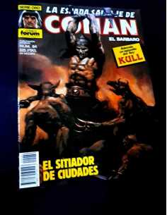 EXCELENTE ESTADO LA ESPADA SALVAJE DE CONAN 84 SERIE ORO...
