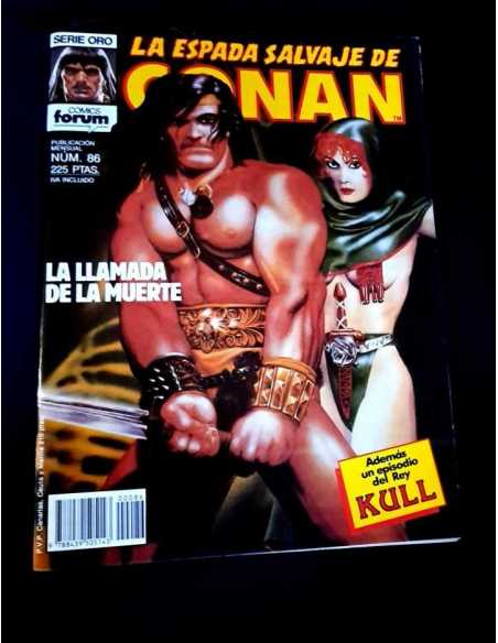 EXCELENTE ESTADO LA ESPADA SALVAJE DE CONAN 86 SERIE ORO FORUM COMICS GRAPA