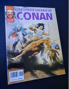 EXCELENTE ESTADO LA ESPADA SALVAJE DE CONAN 8 SERIE ORO...