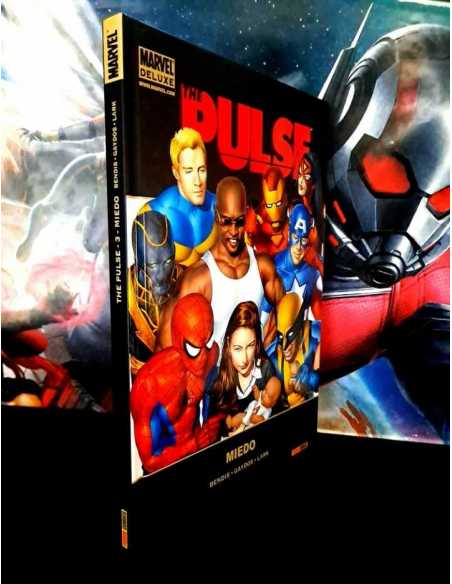 EXCELENTE ESTADO MARVEL DELUXE THE PULSE 3 MIEDO PANINI COMICS GRAPA
