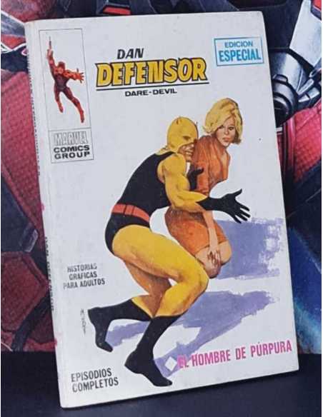 CASI EXCELENTE ESTADO DAN DEFENSOR 2 EL HOMBRE DE PURPURA TACO EDICIONES VERTICE