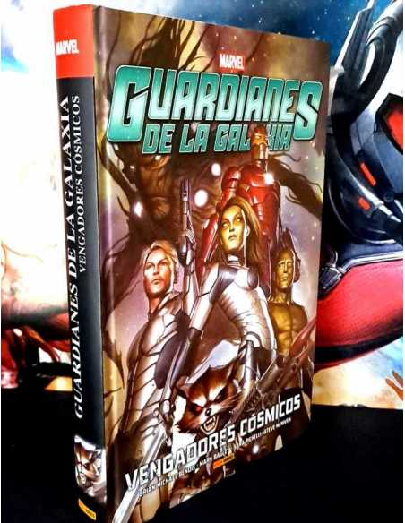 CASI EXCELENTE ESTADO MARVEL INTEGRAL GUARDIANES DE LA GALAXIA VENGADORES COSMICOS PANINI TAPA DURA