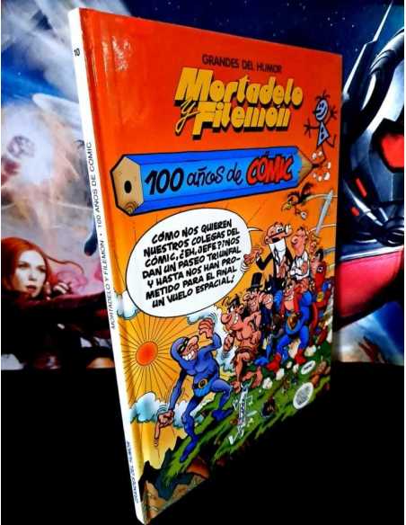 EXCELENTE ESTADO MORTADELO Y FILEMON 10 100 AÑOS DE COMICS GRANDES DEL HUMOR TAPA DURA