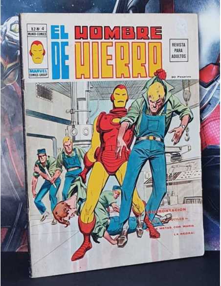 BUEN ESTADO EL HOMBRE DE HIERRO 4 CONFRONTACIÓN VOL.2 GRAPA EDICIONES VERTICE