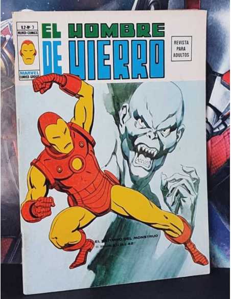 CASI EXCELENTE ESTADO EL HOMBRE DE HIERRO 3 EL RETORNO DEL MONSTRUO VOL.2 GRAPA EDICIONES VERTICE