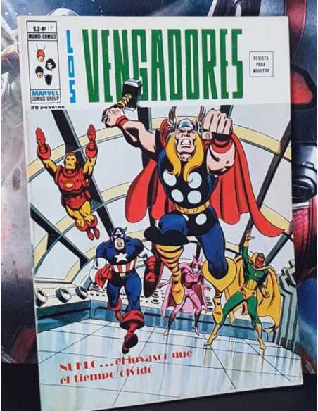 DE KIOSCO LOS VENGADORES 17 NUKLO EL INVASOR QUE EL TIEMPO OLVIDÓ VOL.2 GRAPA EDICIONES VERTICE