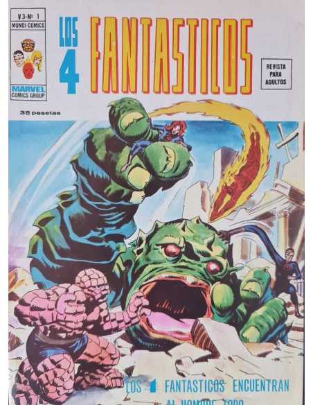 EXCELENTE ESTADO LOS 4 FANTASTICOS 1 ENCUENTRAN AL HOMBRE TOPO VOL.3 GRAPA EDICIONES VERTICE