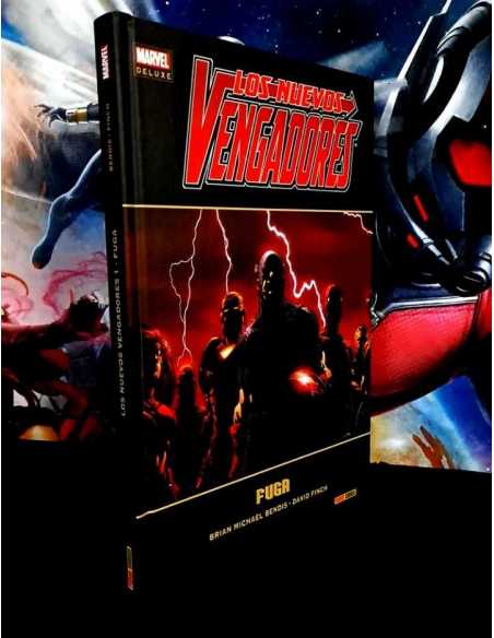 CASI EXCELENTE ESTADO MARVEL DELUXE LOS NUEVOS VENGADORES FUGA PANINI COMICS TAPA DURA