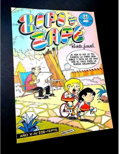 EXCELENTE ESTADO ZIPI Y ZAPE 228 AÑO V 5 BRUGUERA GRAPA