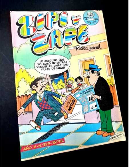 EXCELENTE ESTADO ZIPI Y ZAPE 229 AÑO V 5 BRUGUERA GRAPA