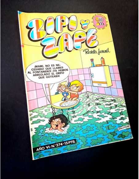 CASI EXCELENTE ESTADO ZIPI Y ZAPE 274 AÑO VI 6 BRUGUERA GRAPA