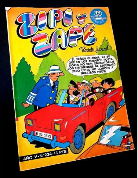 CASI EXCELENTE ESTADO ZIPI Y ZAPE 224 AÑO V 5 BRUGUERA GRAPA