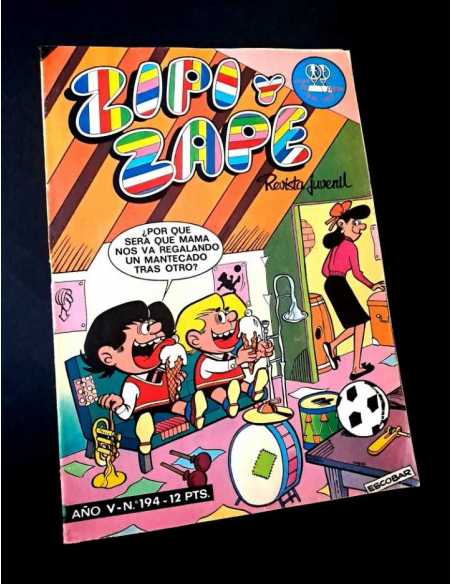 EXCELENTE ESTADO ZIPI Y ZAPE 194 AÑO V 5 BRUGUERA GRAPA