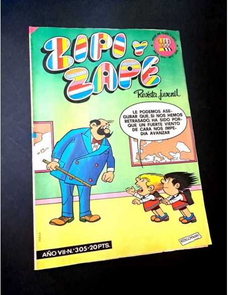 EXCELENTE ESTADO ZIPI Y ZAPE 305 AÑO VII 7 BRUGUERA GRAPA