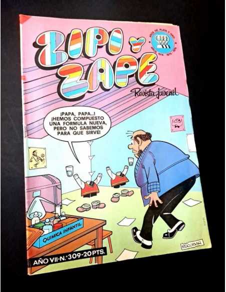 EXCELENTE ESTADO ZIPI Y ZAPE 309 AÑO VII 7 BRUGUERA GRAPA