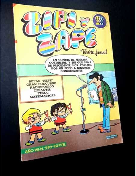 EXCELENTE ESTADO ZIPI Y ZAPE 292 AÑO VII 7 BRUGUERA GRAPA