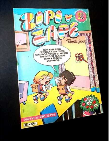 EXCELENTE ESTADO ZIPI Y ZAPE 280 AÑO VI 6 BRUGUERA GRAPA