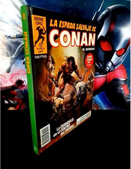 EXCELENTE ESTADO LA ESPADA SALVAJE SUPER CONAN 8 PLANETA TOMO