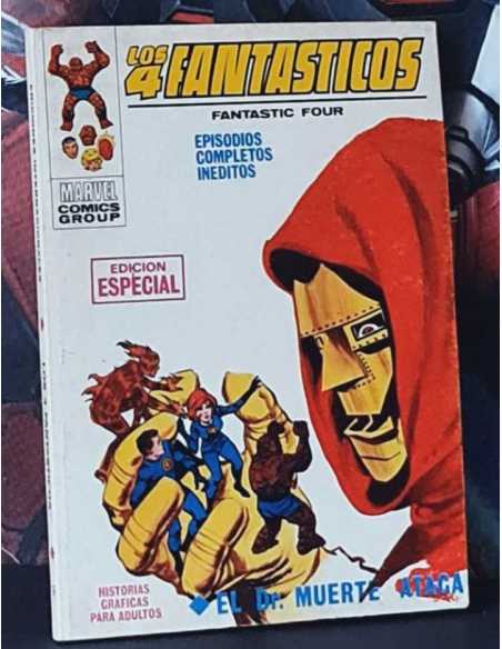 MUY BUEN ESTADO LOS 4 FANTASTICOS 9 EL DR. MUERTE ATACA TACO EDICIONES VERTICE