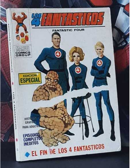 CASI EXCELENTE ESTADO LOS 4 FANTASTICOS 5 EL FIN DE LOS EDICIONES VERTICE TACO