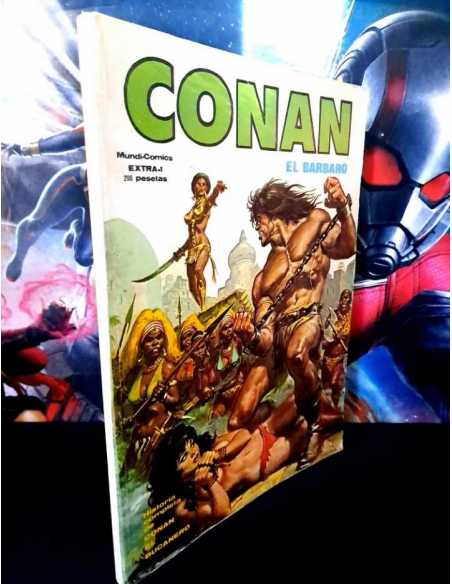 MUY BUEN ESTADO CONAN EL BARBARO EXTRA 1 MUNDI-COMICS VERTICEC