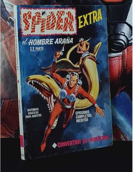 EXCELENTE ESTADO SPIDER 24 CONVERTIDO EN MONSTRUO TACO EDICIONES VERTICE