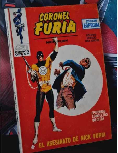 CASI EXCELENTE ESTADO CORONEL FURIA 8 EL ASESINATO DE NICK FURIA TACO EDICIONES VERTICE