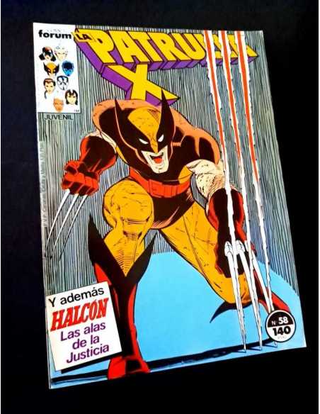 EXCELENTE ESTADO LA PATRULLA X 58 FORUM COMICS GRAPA