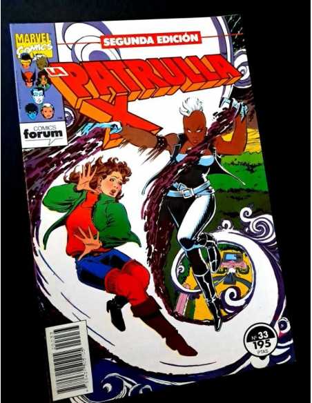 EXCELENTE ESTADO 2° SEGUNDA EDICION LA PATRULLA X 33 FORUM COMICS GRAPA