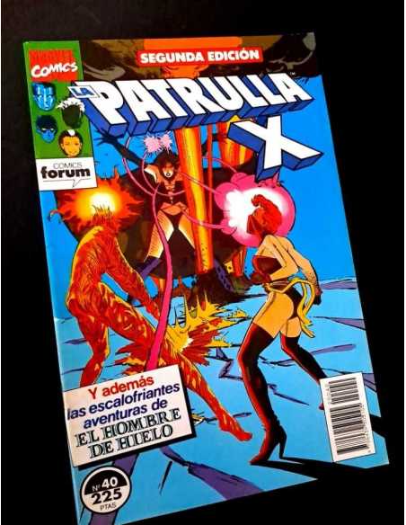 EXCELENTE ESTADO 2° SEGUNDA EDICION LA PATRULLA X 40 FORUM COMICS GRAPA