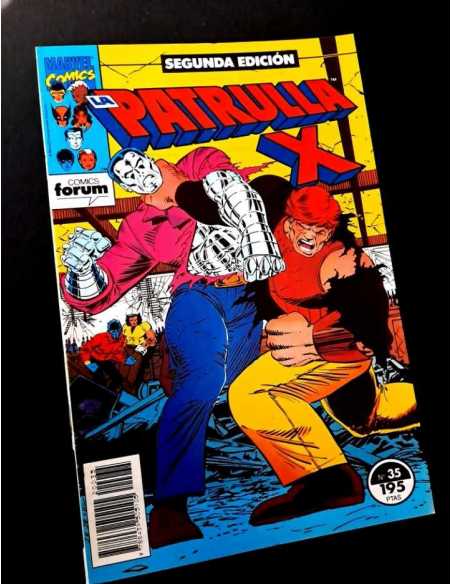 EXCELENTE ESTADO 2° SEGUNDA EDICION LA PATRULLA X 35 FORUM COMICS GRAPA