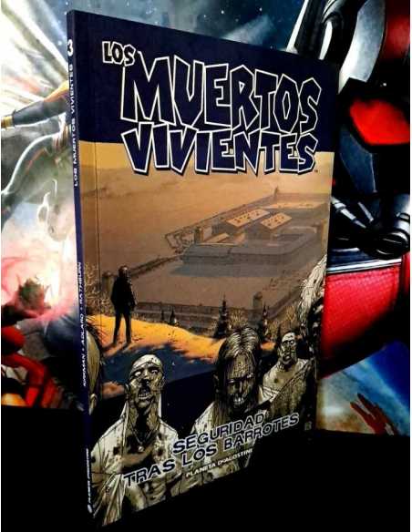 DE KIOSCO LOS MUERTOS VIVIENTES 3 SEGURIDAD TRAS LOS BARROTES PLANETA TAPA BLANDA