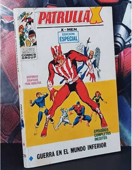 BUEN ESTADO PATRULLA X 29 GUERRA EN EL MUNDO INFERIOR TACO EDICIONES VERTICE