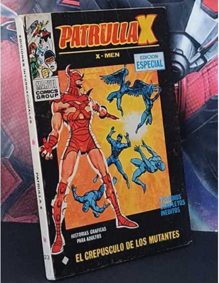 PATRULLA X 23 EL CREPÚSCULO DE LOS MUTANTES NORMAL ESTADO PRIMERA EDICION TACO EDICIONES VERTICE