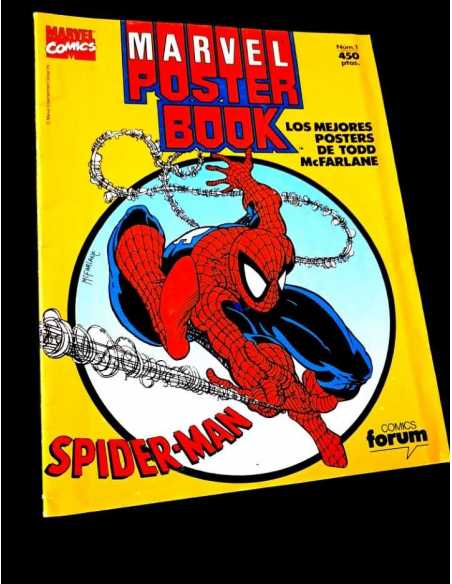 MUY BUEN ESTADO MARVEL POSTER BOOK 1 COMICS FORUM