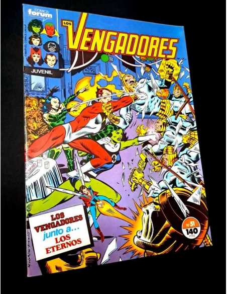 CASI EXCELENTE ESTADO LOS VENGADORES 51 FORUM COMICS GRAPA