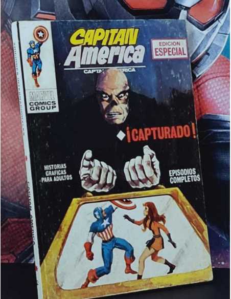 MUY BUEN ESTADO CAPITÁN AMERICA 2 CAPTURADO TACO EDICIONES VERTICE